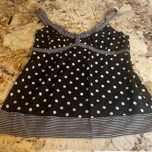 Loft women’s top polkadot